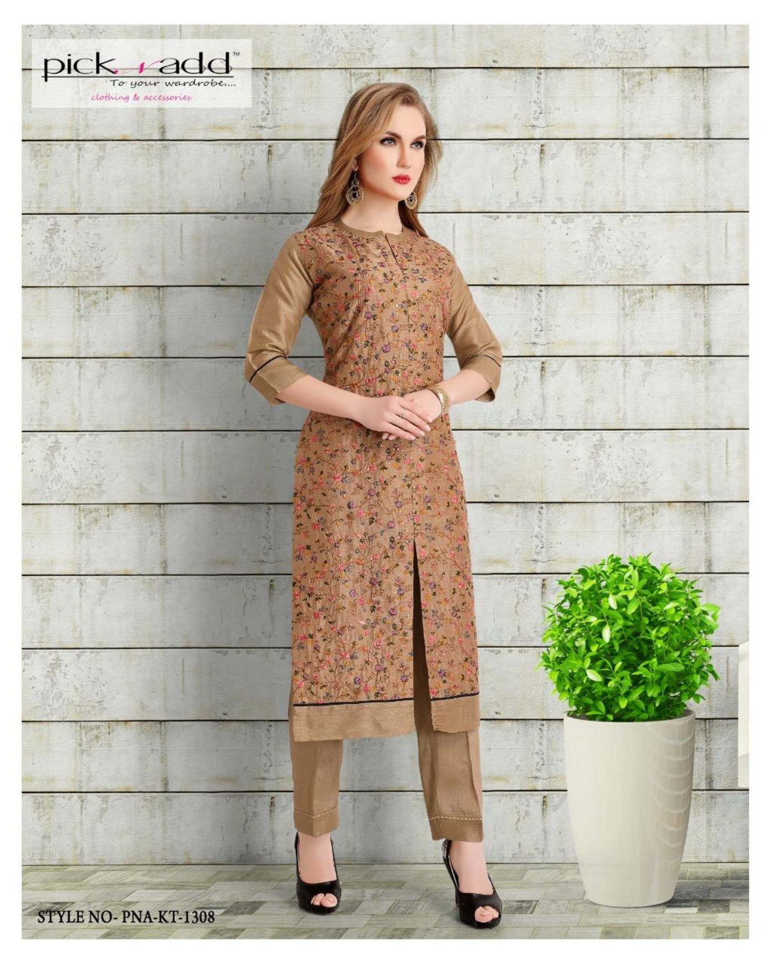 Ladies Flavour Presents Biba Vol 1 Ruby Print Fancy Designer Kurtis